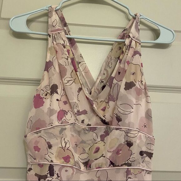 Express Floral Silk Dress size 8 - Picture 2 of 6